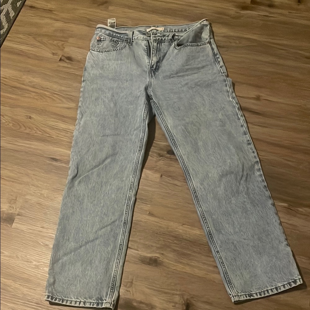 Levi's Blue Straight Leg Jeans Classic Style